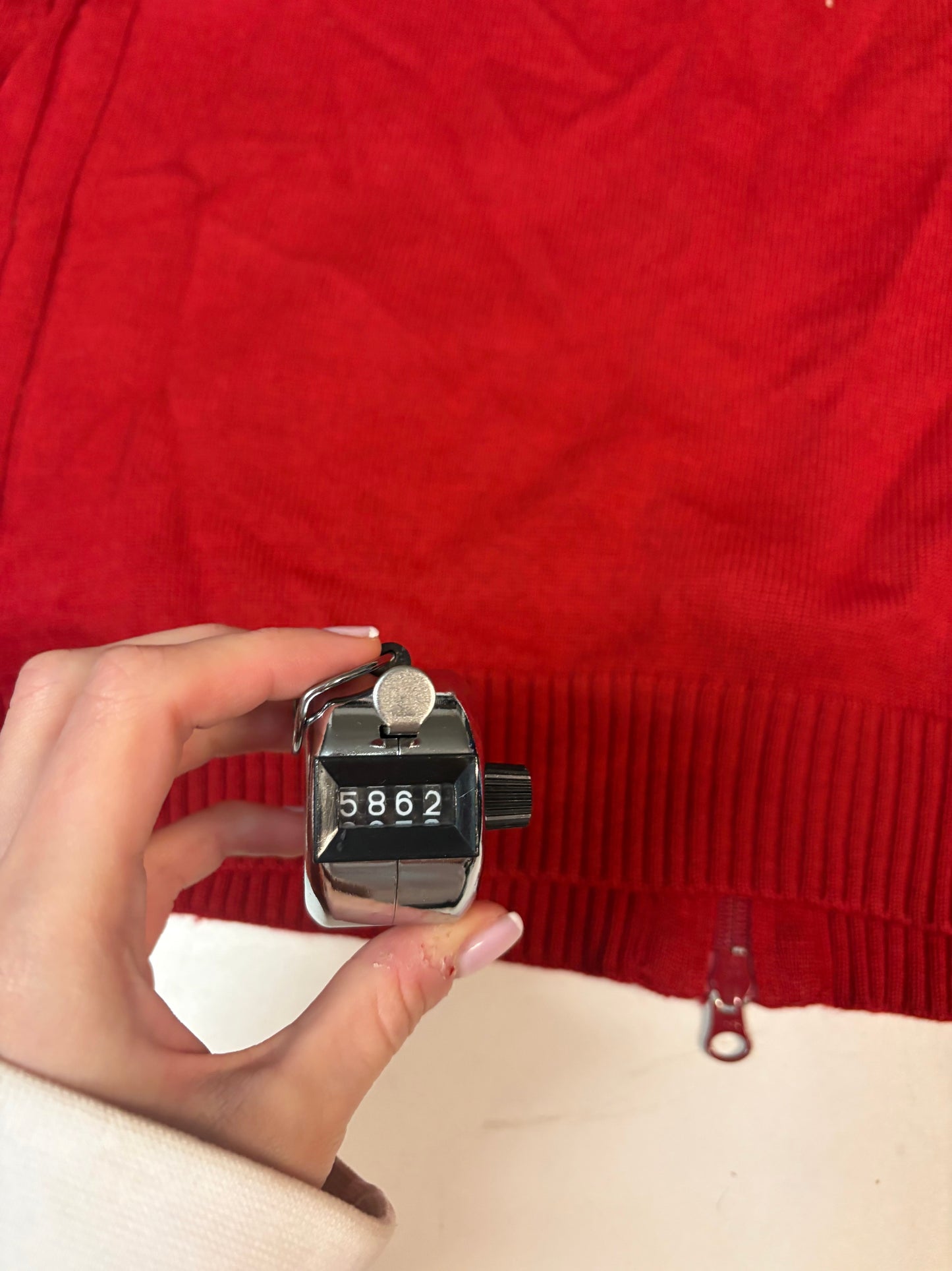 Lacoste Vintage Zipper 30% Wolle L 5862