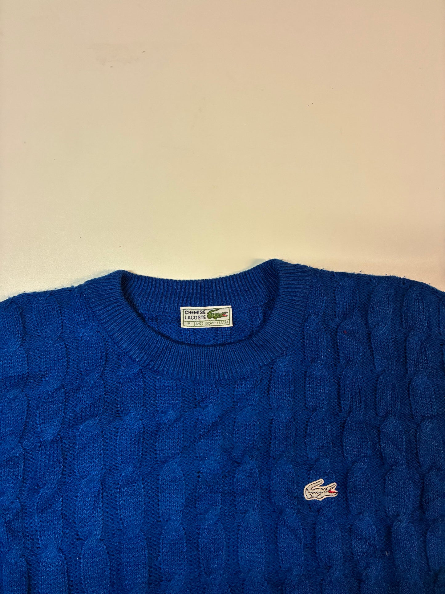 Vintage Lacoste Woll Pullover M 6451