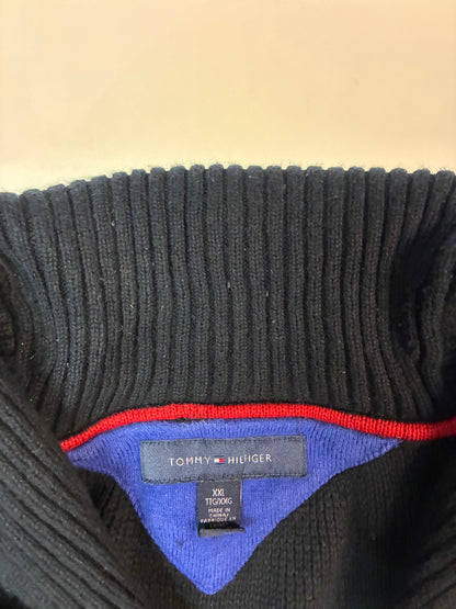 Vintage Tommy Hilfiger Strick Cardigan XXL fit L 6308