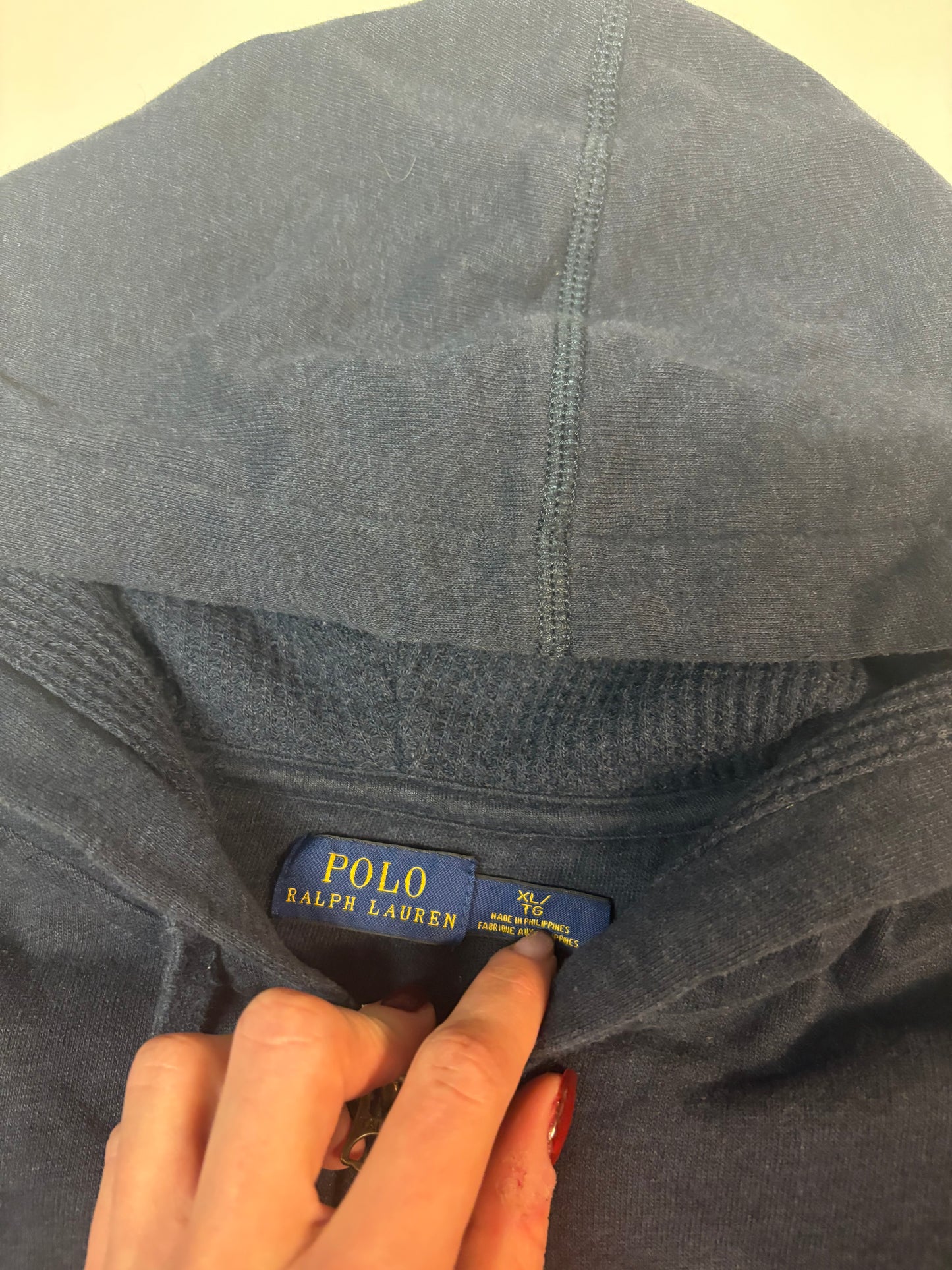 Polo Ralph Lauren Vintage Zipper Kids Xl 6370