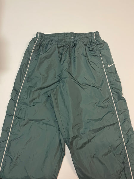 Nike Vintage Trackpants Baggy Nylon Stoff aus Regenjacke #9352 Gr L