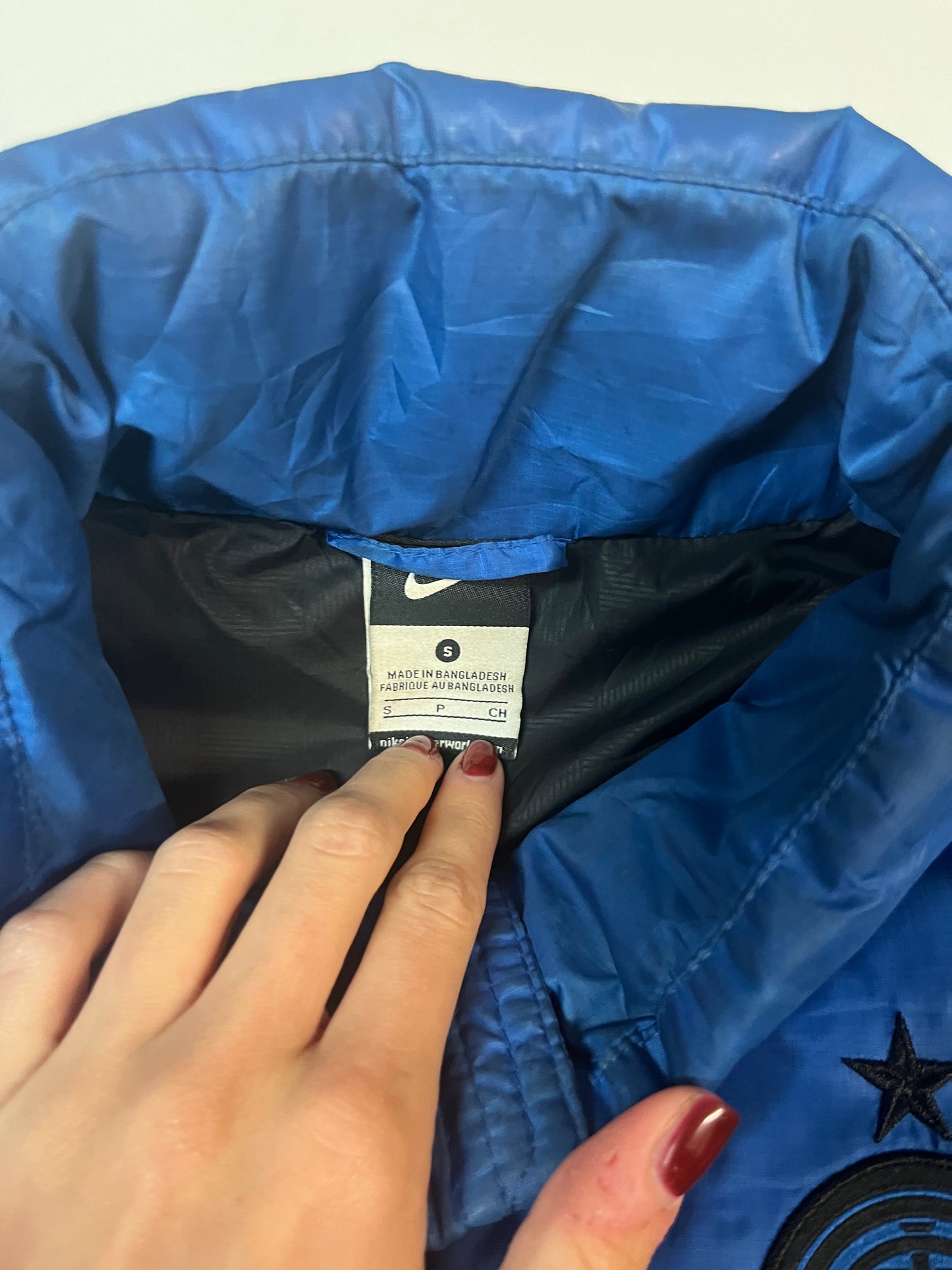 Nike x inter mailand Vintage Daunenjacke S 4745