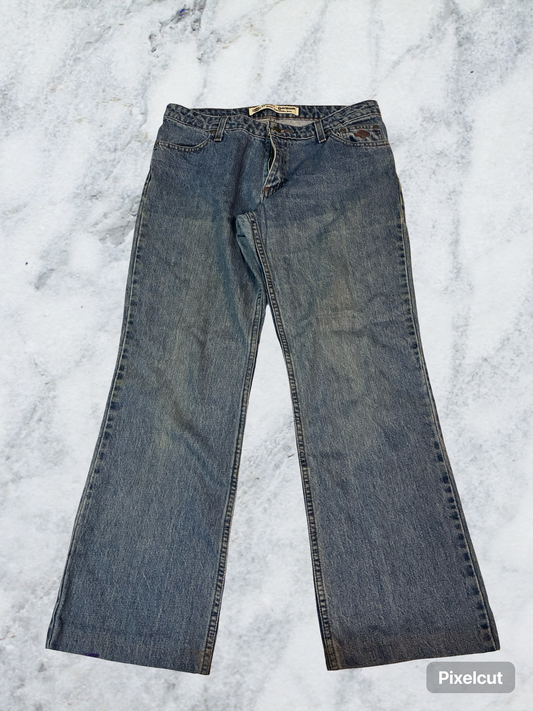 Vintage Harley Davidson Jeans gekürzt S 6262