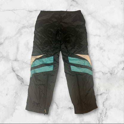 Vintage Reebok Trackpants M Bund beschädigt 3916