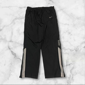 Nike Vintage Trackpants Baggy Nylon Stoff aus Regenjacke #9150 Gr L