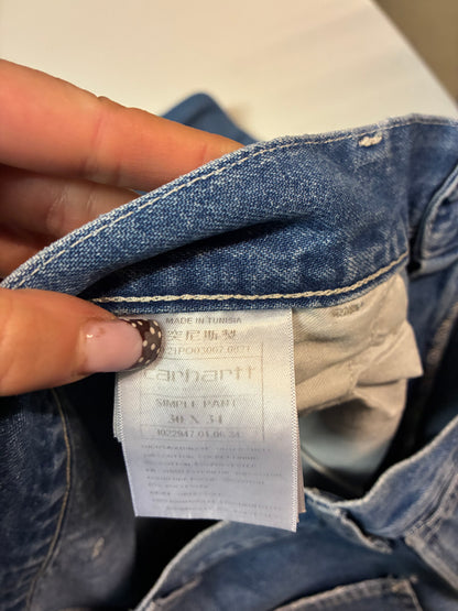 Vintage Carhartt Jeans 30/34 fit L 6455