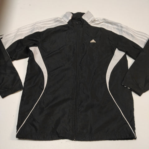 Adidas Vintage Trackjacket Nylon Stoff aus Regenjacke M - L #7219