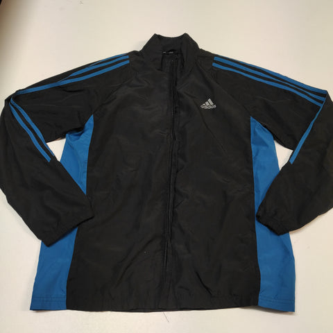 Adidas Vintage Trackjacket M nylon stoff aus Regenjacke #7402