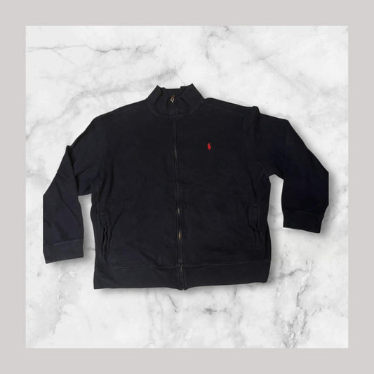 Polo Ralph Lauren Vintage Zipper Navy Xxl 4234