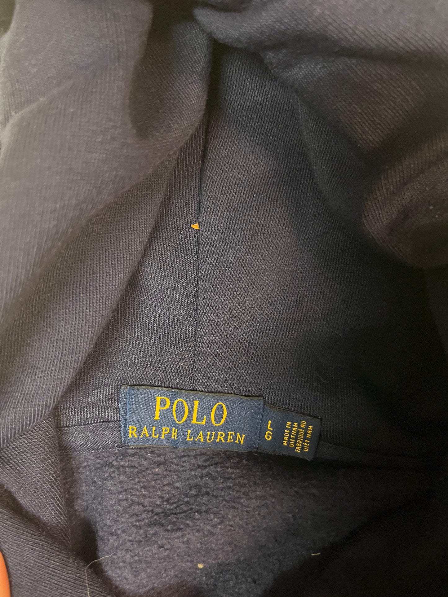 Vintage Polo Ralph Lauren Hoodie L fit M 4377