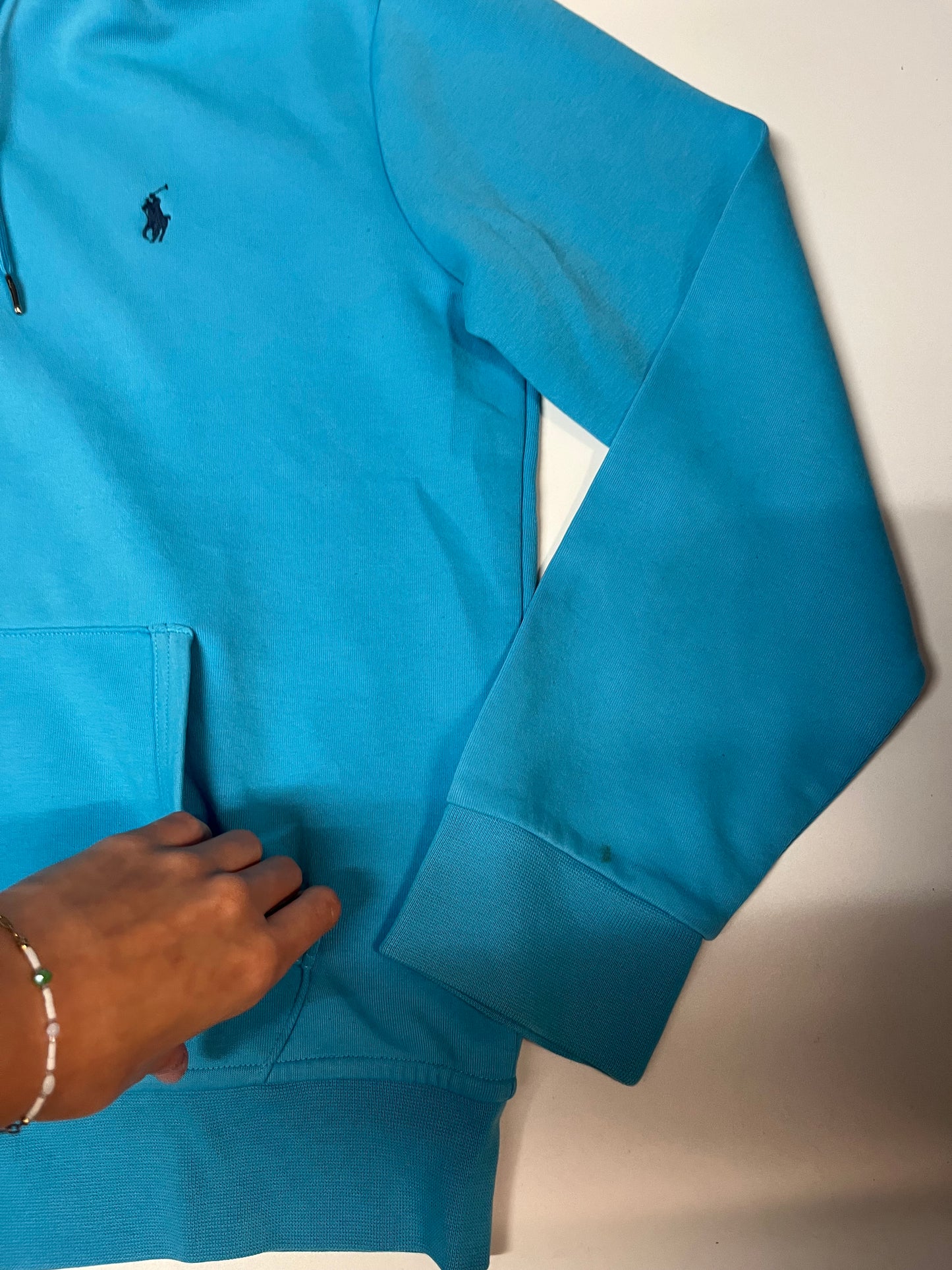 Polo Ralph Lauren Vintage Zipper Babyblau M 4268