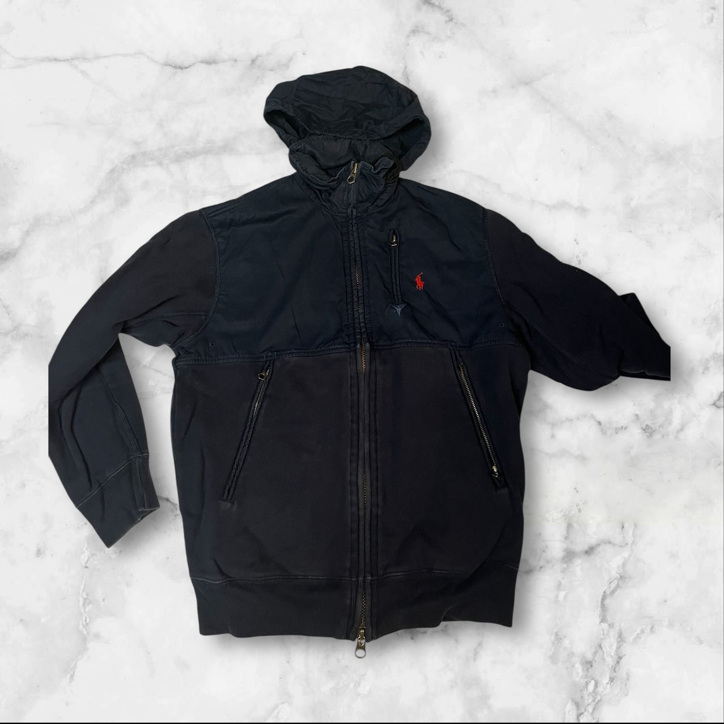 Polo Ralph Lauren Vintage 2 in 1 Jacke M 4222