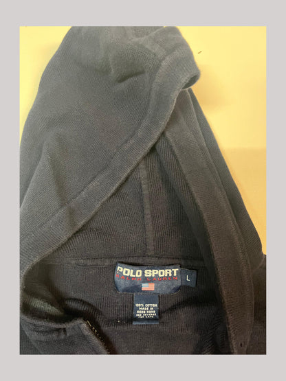 Vintage Polo Sport Hoodie L 4283