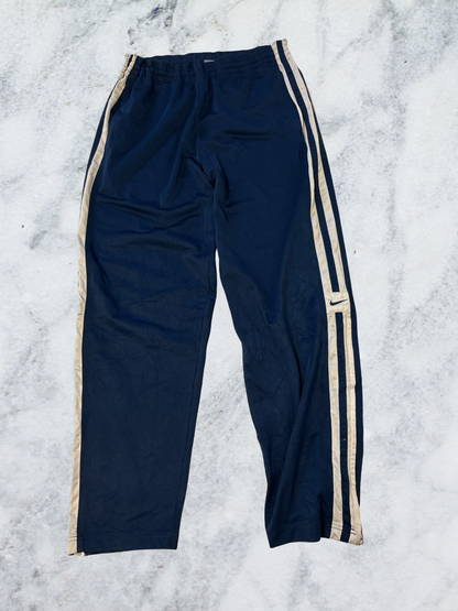 Adidas Vintage Trackpants S baggy Reißverschluss am Bein kaputt 6945