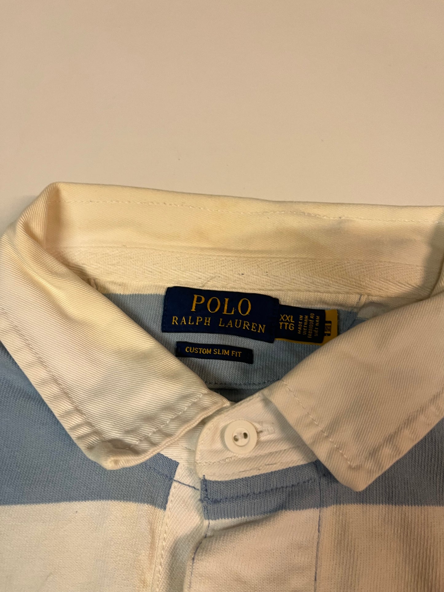 Polo Ralph Lauren Vintage Pullover babyblau Xxl 4806