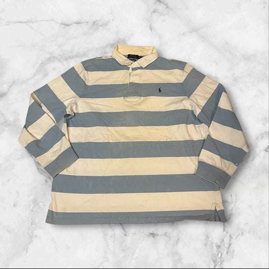 Polo Ralph Lauren Vintage Pullover babyblau Xxl 4806