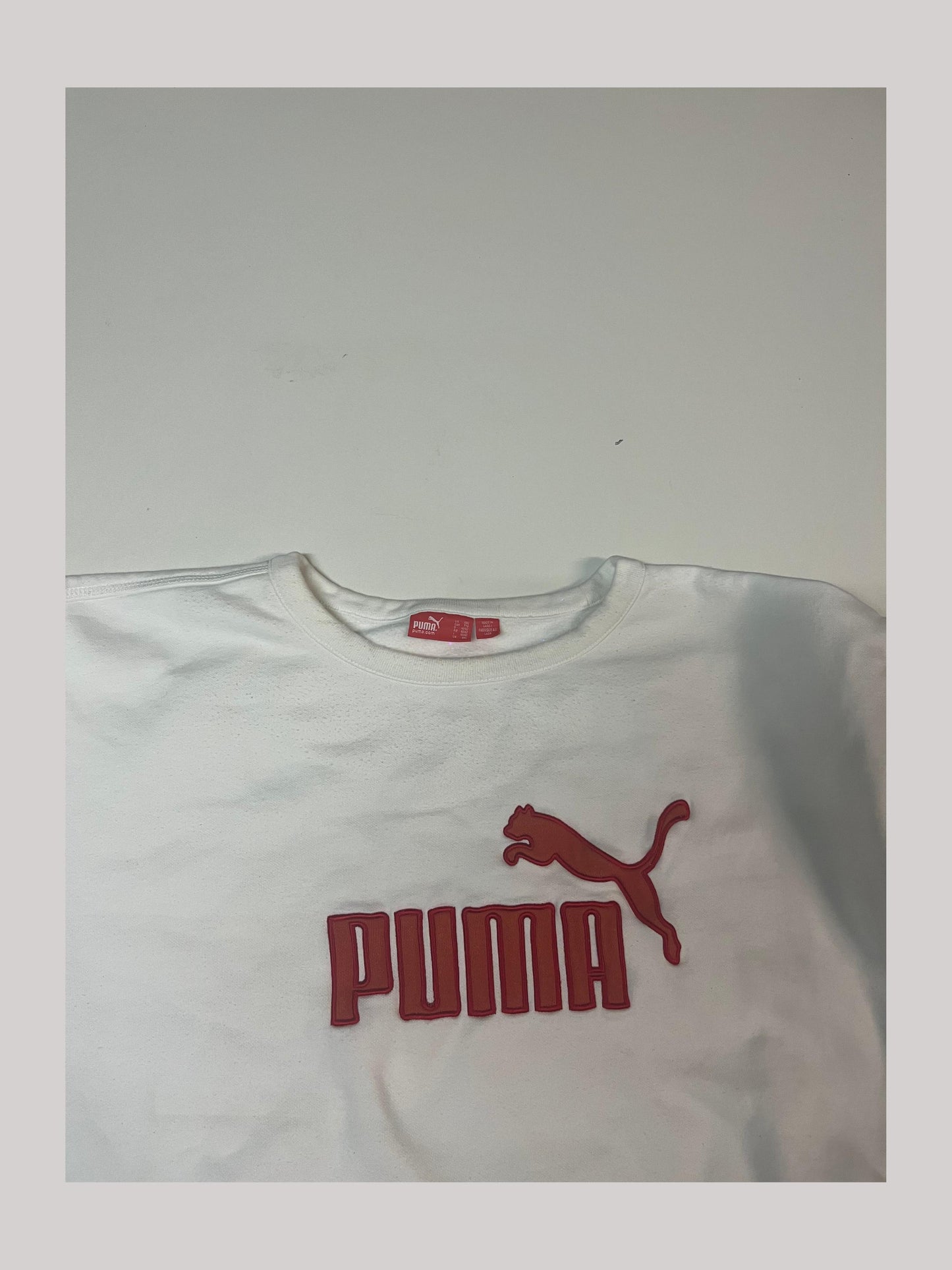 Vintage Puma Sweater XXL fit L 4554