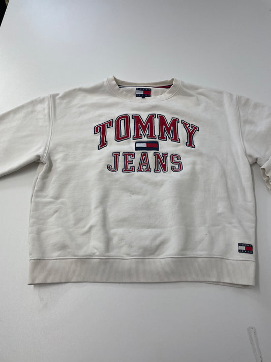 Tommy Hilfiger Vintage Sweatshirt gestickt XL 6601