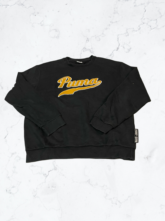 Puma Vintage Sweatshirt Gestickt M 5891