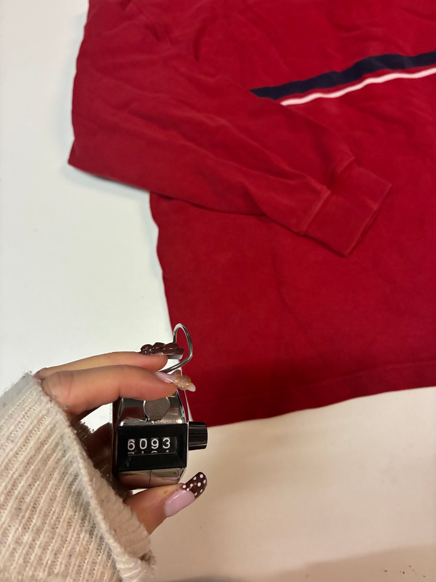 Vintage Lacoste Langarm Shirt L fit S 6093