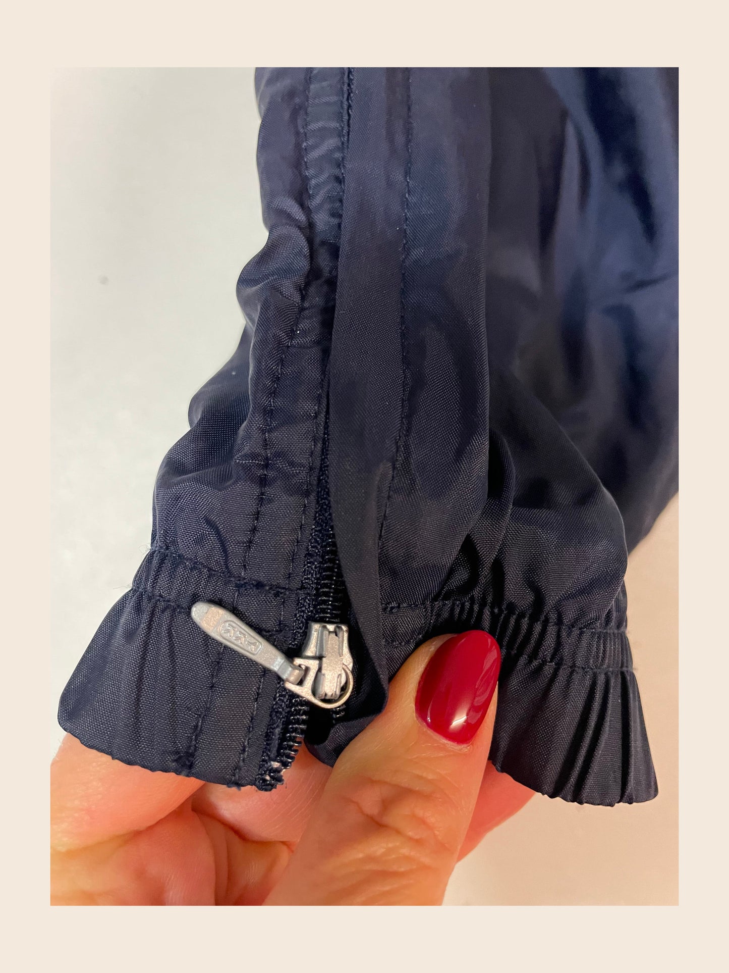 Nike Vintage Trackpants Navy M 6222