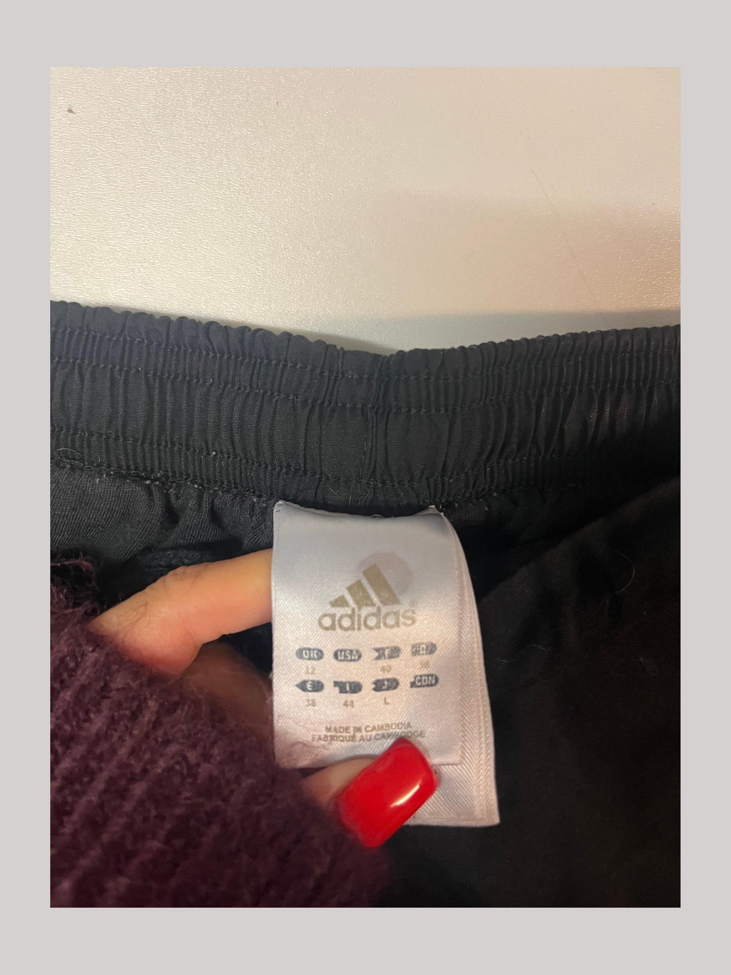 Vintage Adidas Trackpants L fit S 4356