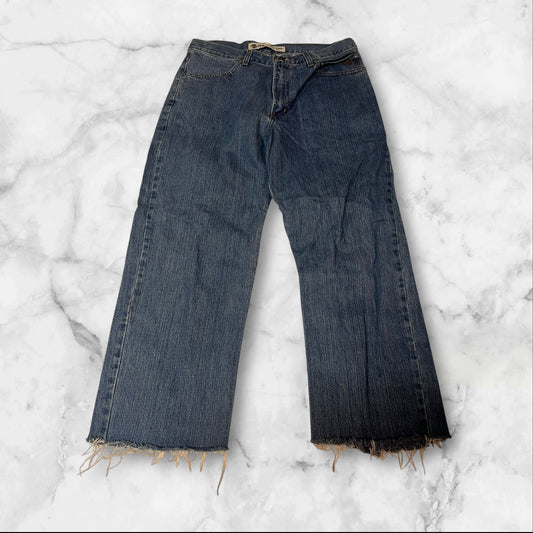 Vintage Harley Davidson Jeans 34/34 kurze Beine 4056