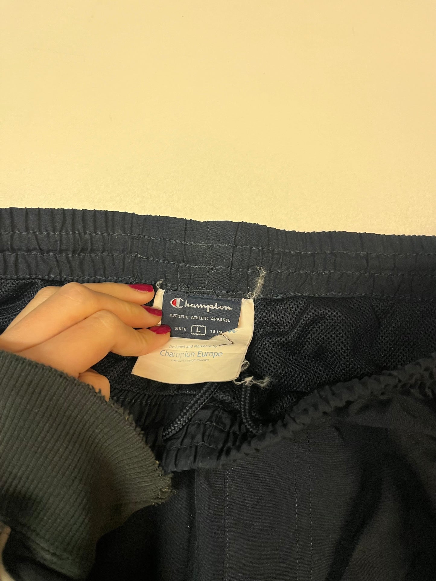 Champion Vintage Trackpants L baggy 5354