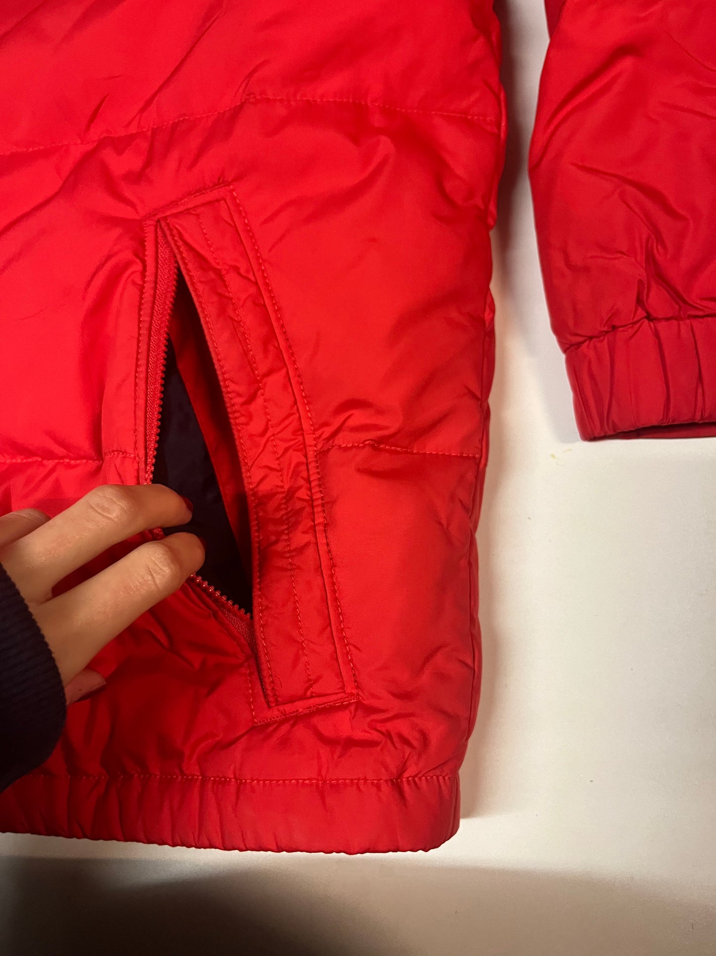 Polo Ralph Lauren Vintage Daunenjacke Kids Xl fit S 4743