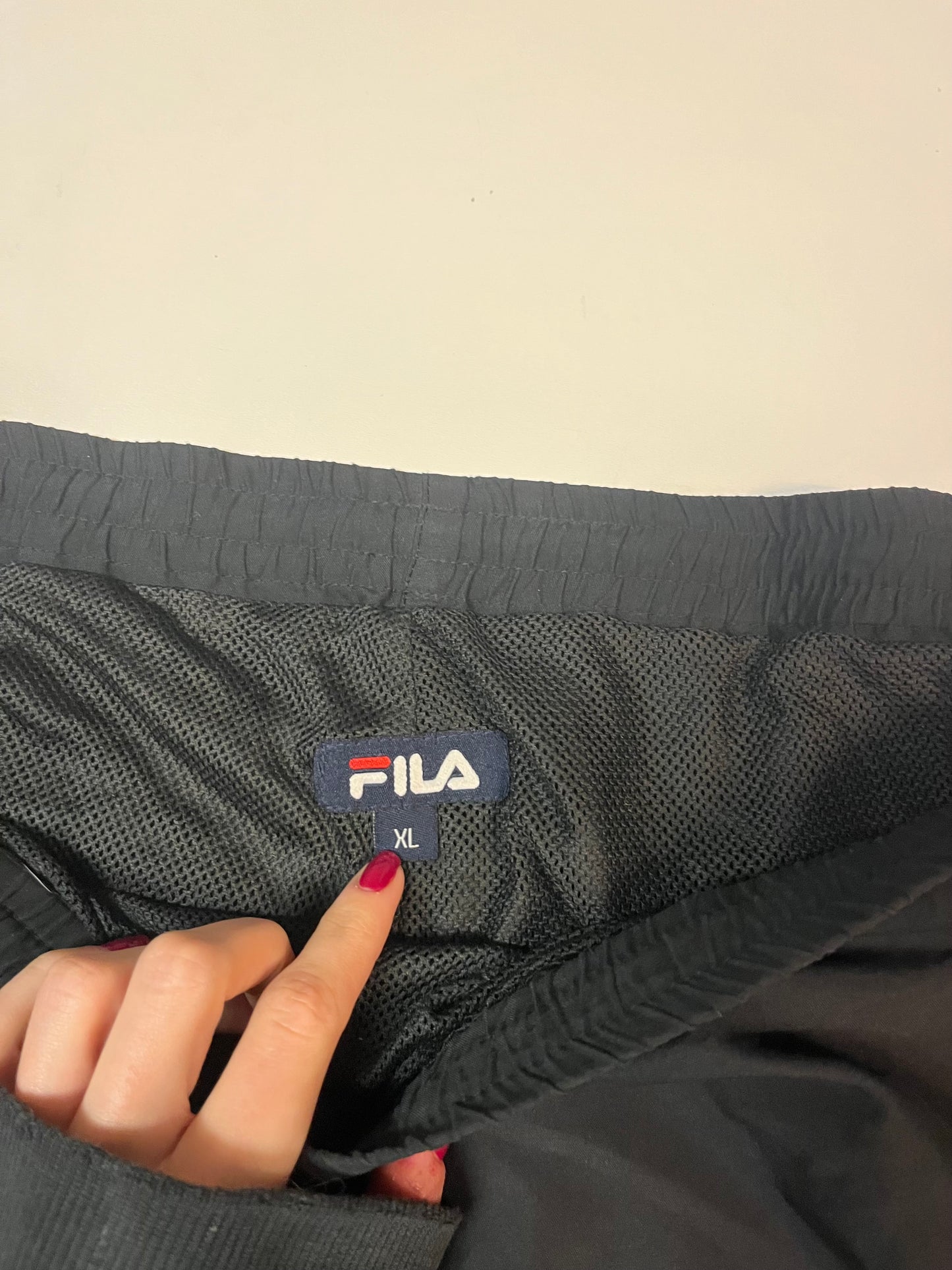Fila Vintage Trackpants xl baggy ohne Seil 5345