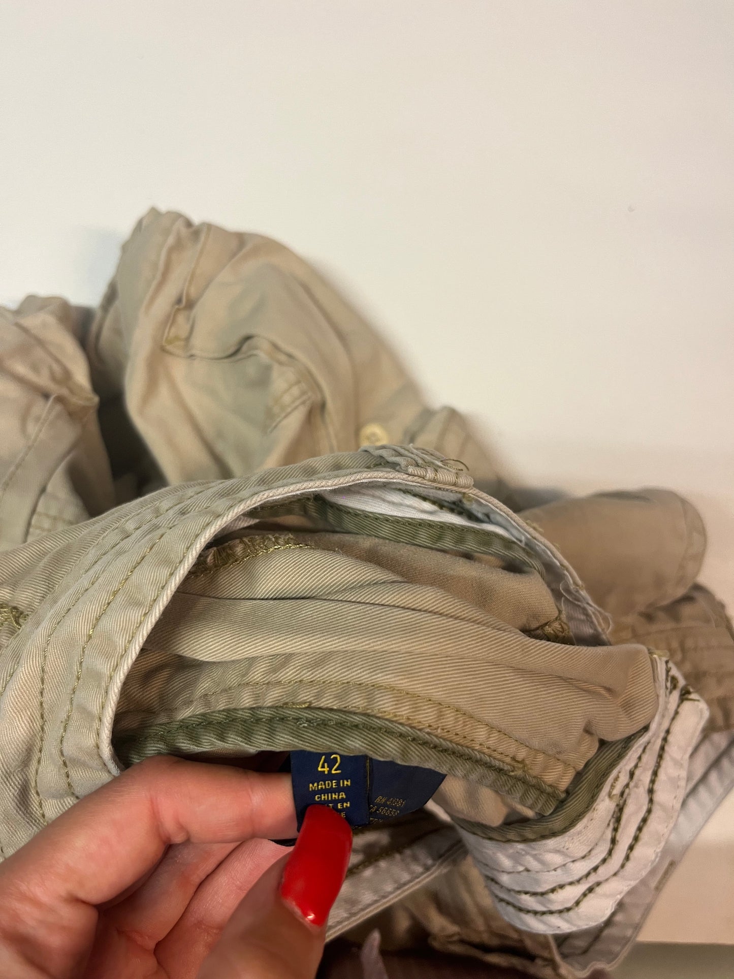 Vintage Polo Ralph Lauren Shorts 42 Knopf fehlt 3711