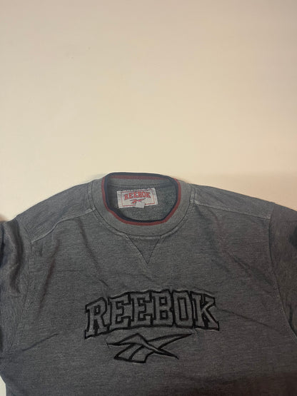 Vintage Reebok Sweatshirt XL fit S gesticktes Logo 5727