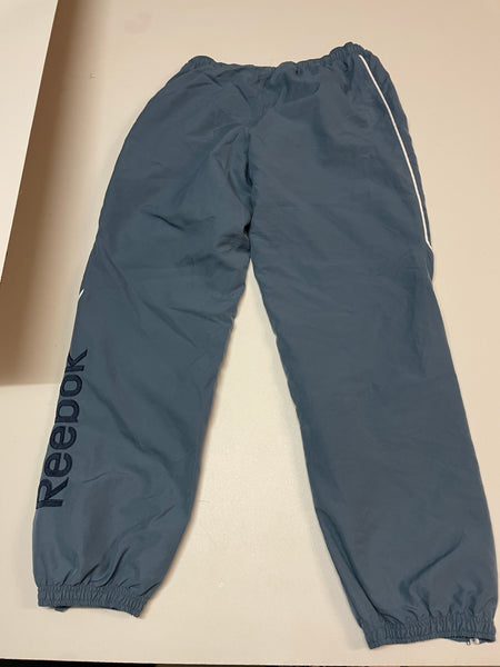 Reebok Vintage Trackpants Baggy Nylon Stoff aus Regenjacke #8847 Gr S