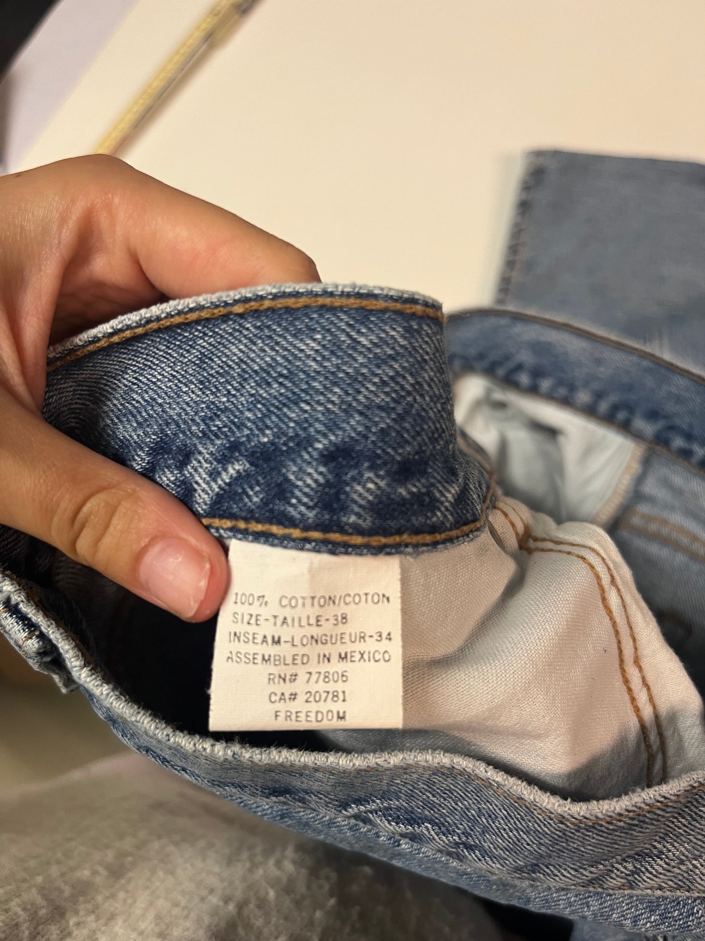 Vintage Tommy Hilfiger Jeans 38/34 XL 4072