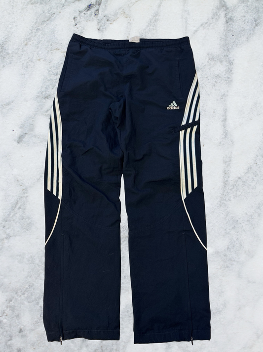 Adidas Vintage Trackpants L baggy Bund beschädigt 6928