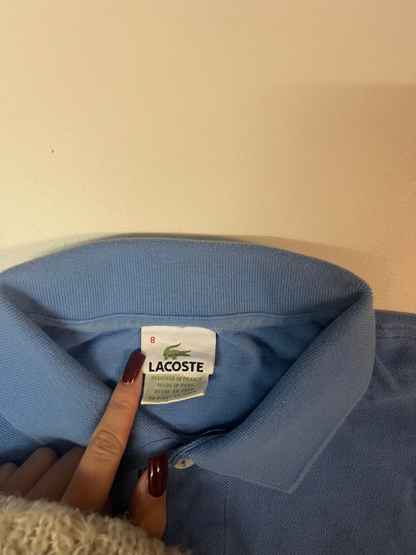 Vintage Lacoste Polo Shirt M 4790