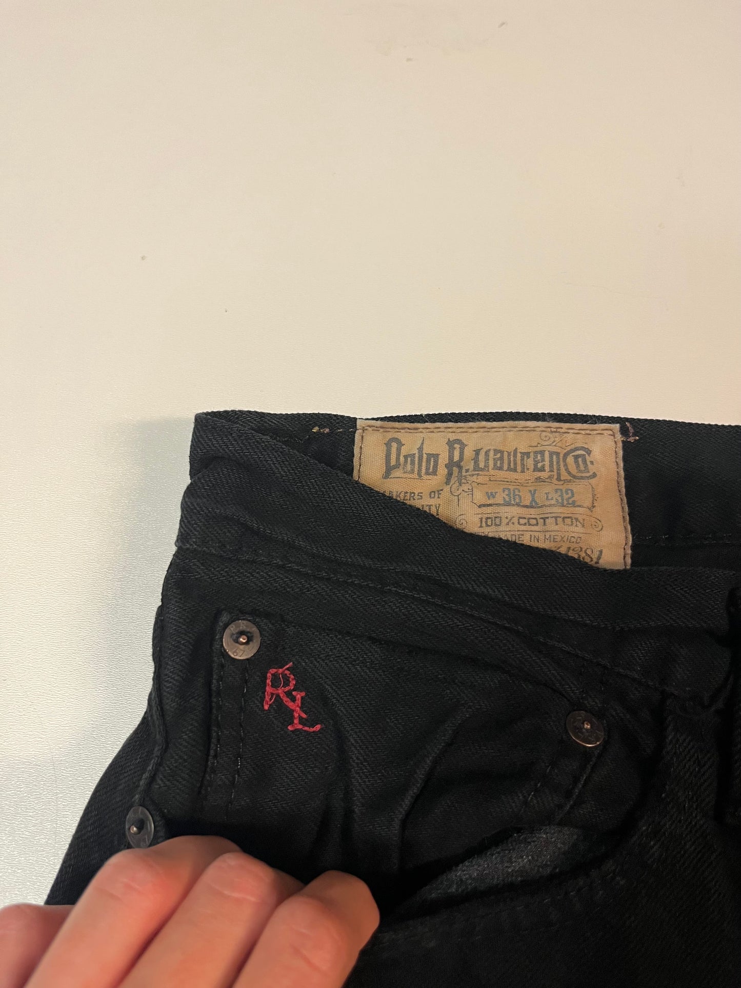 Polo Ralph Lauren Vintage Jeans 36/32 #4126
