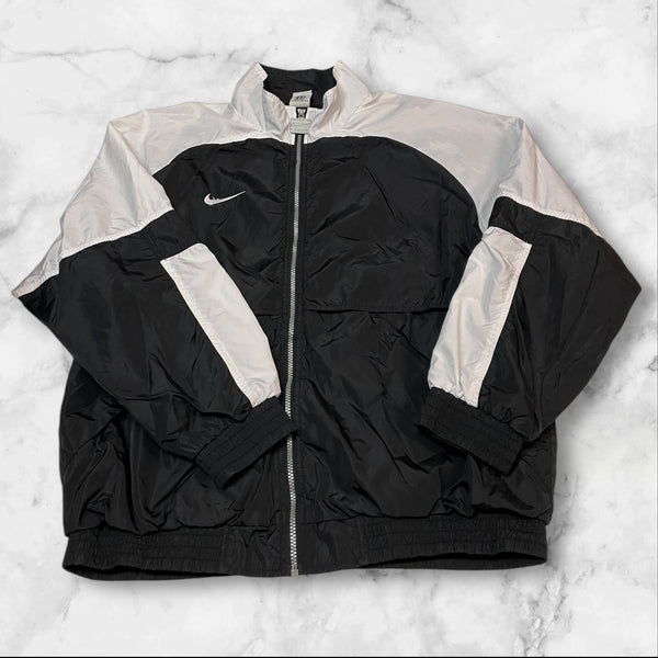 Nike Vintage Trackjacket Nylon Stoff aus Regenjacke XL 9443