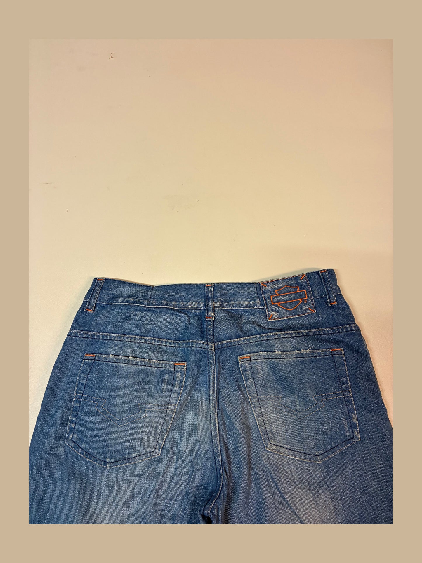 Vintage Harley Davidson Jeans 34 fit M 6275