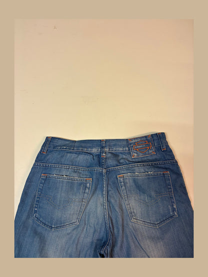 Vintage Harley Davidson Jeans 34 fit M 6275