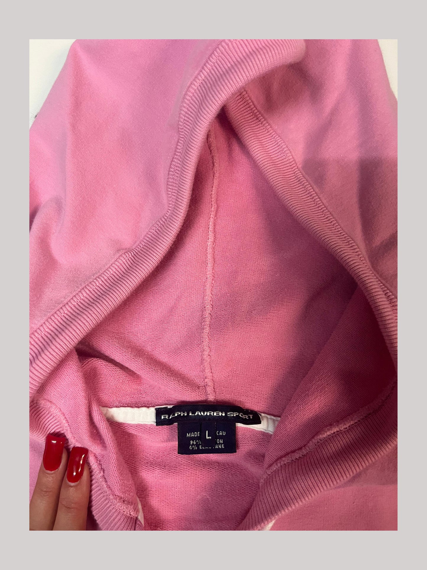 Vintage Polo Ralph Lauren Hoodie Damen L fit S 4275