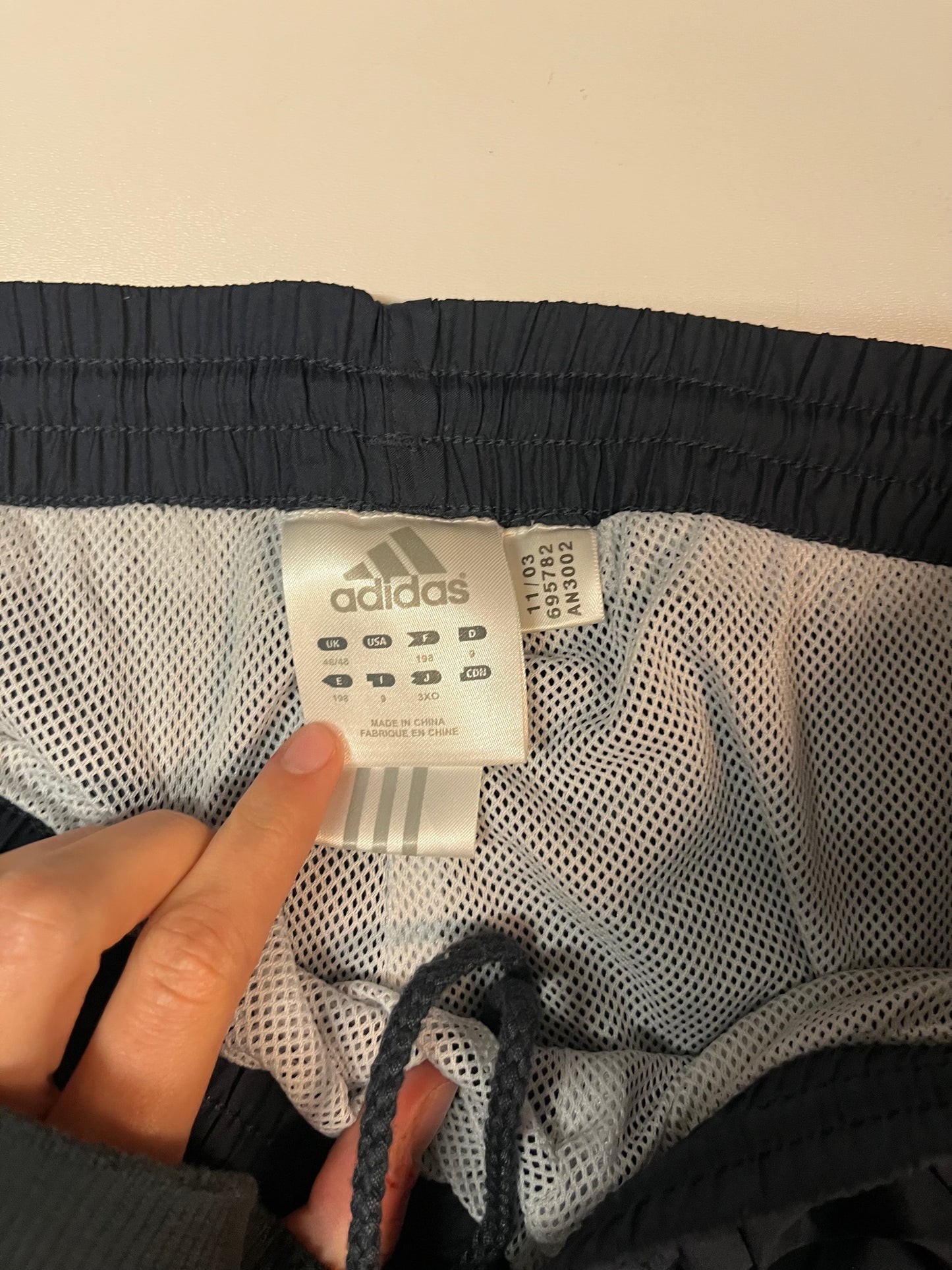 Adidas Vintage Trackpants 46/48 Baggy 4114