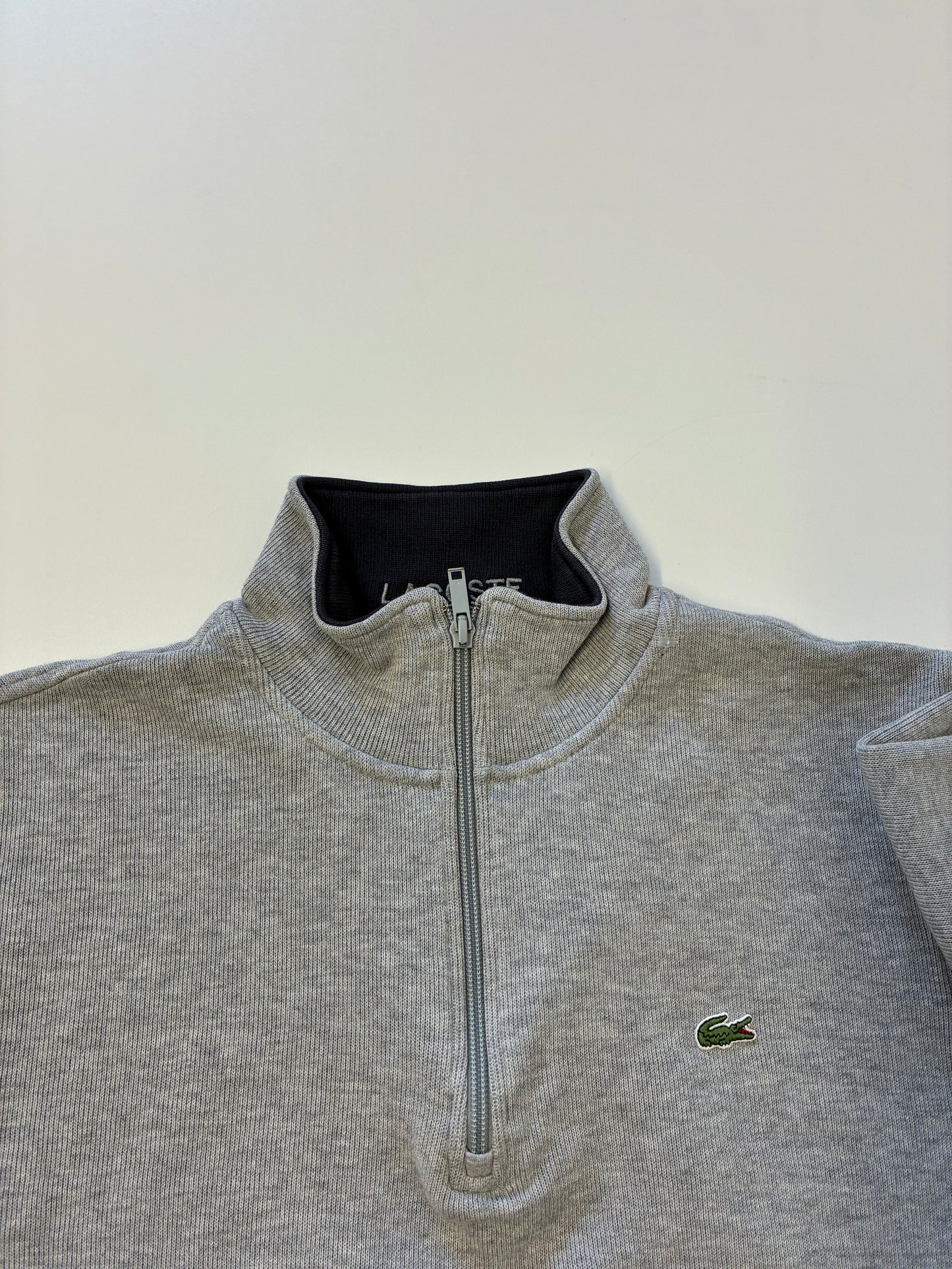 Vintage Lacoste Pullover mit Reißverschluss S 6771