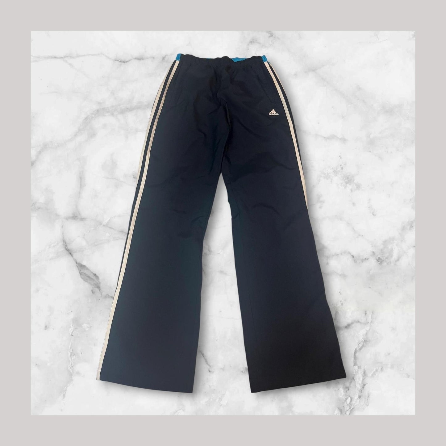 Vintage Adidas Trackpants baggy Kids XL fit M 4492