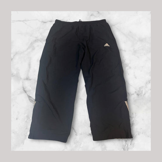 Vintage Adidas Trackpants baggy L kurze Beine 4484