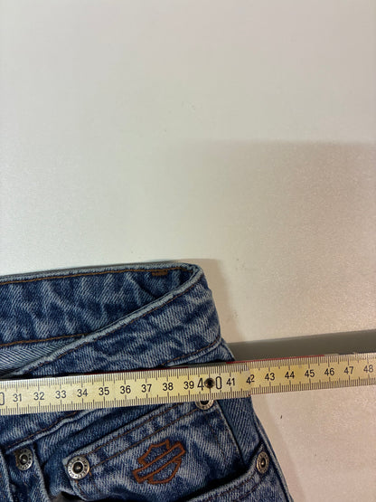 Vintage Harley Davidson Jeans gekürzt S 6262