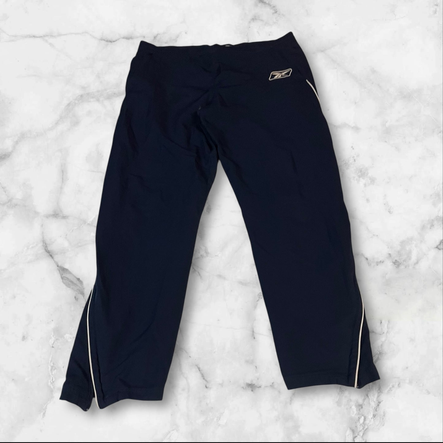 Reebok Vintage Trackpants Baggy Bund Kaputt M 3754