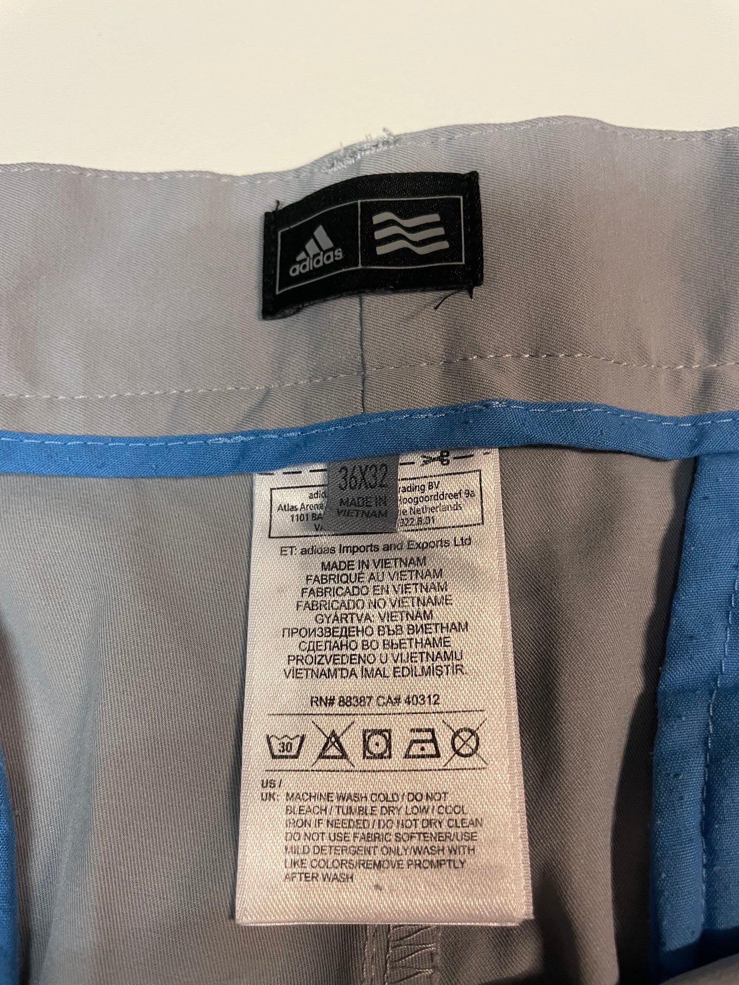 Adidas Vintage Golfhose 36/32 3756