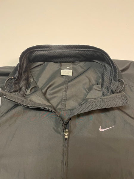 Nike Vintage Trackjacket Nylon Stoff aus Regenjacke #9430 Gr XL