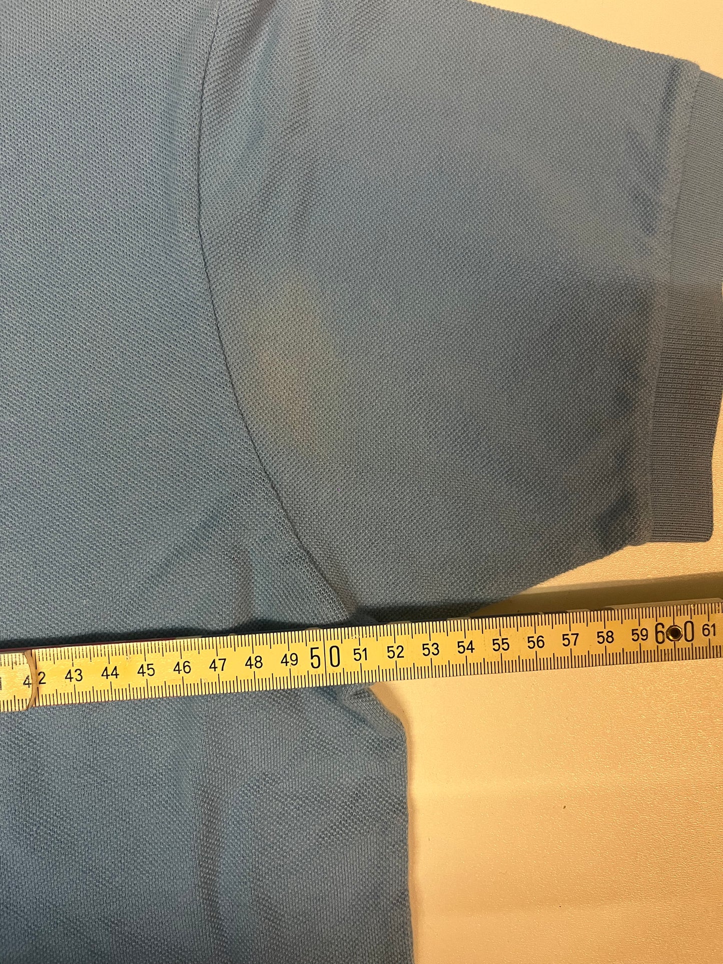 Vintage Lacoste Polo Shirt S babyblau 4778